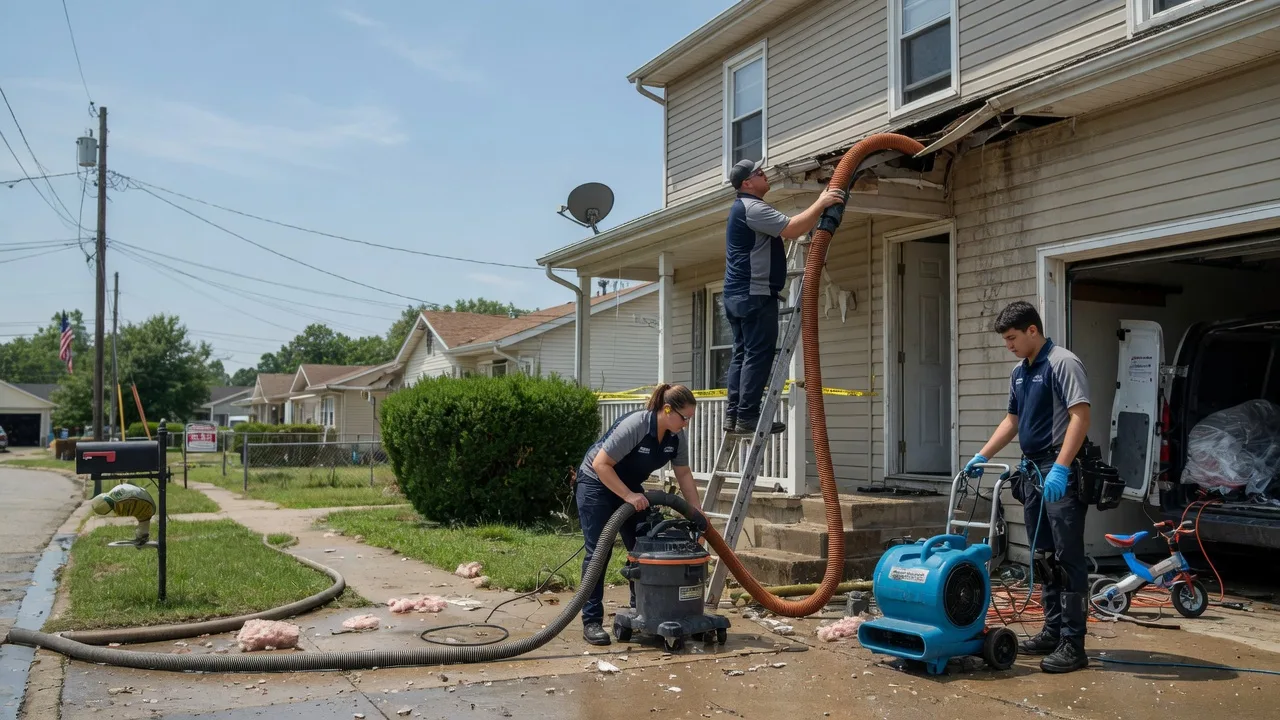 Water Damage Restoration in Edelstein, IL near me